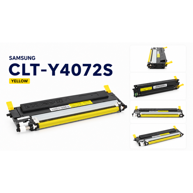 Toner SAMSUNG CLT-Y4072S YELLOW do drukarek  CLP320  CLX3185